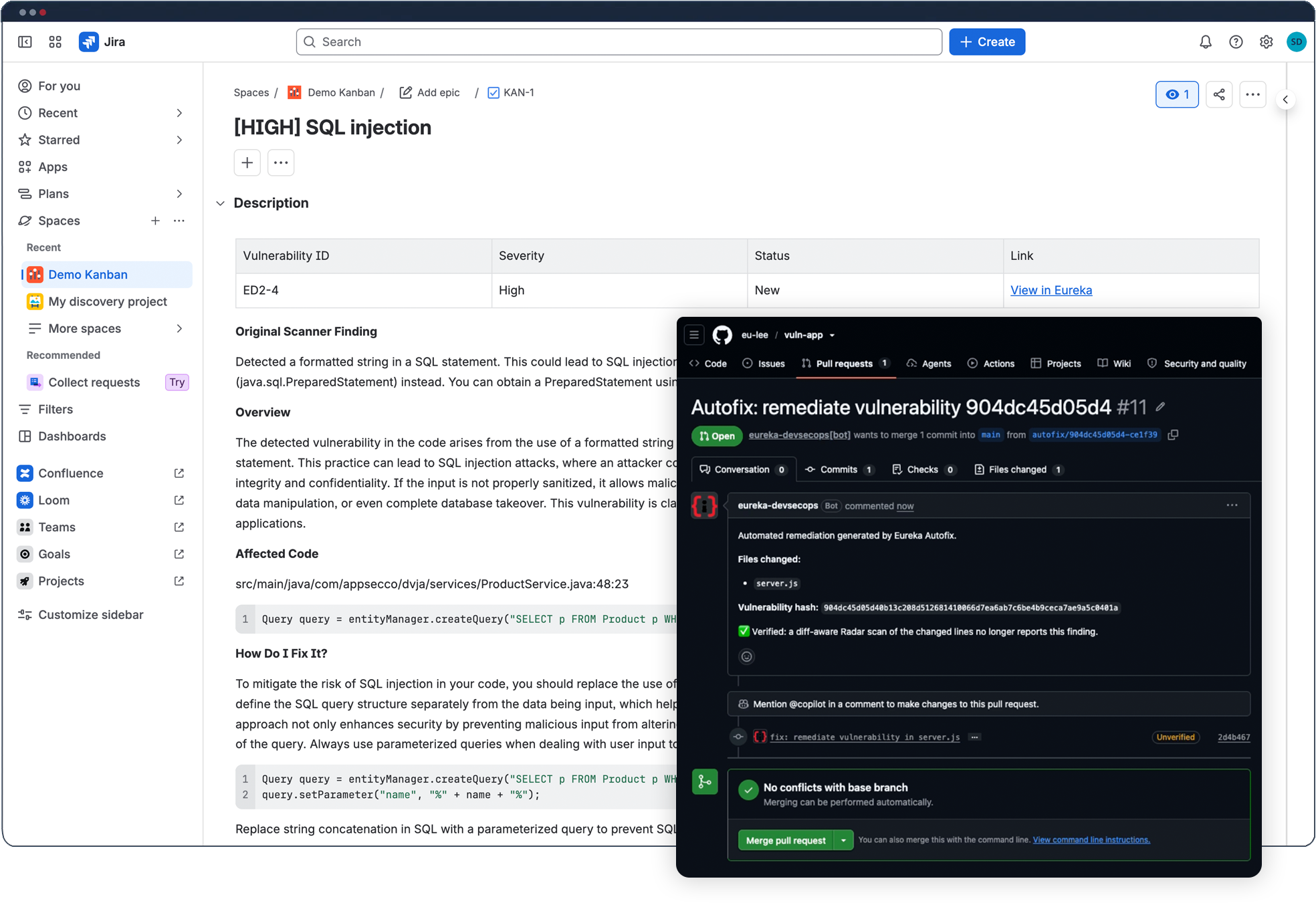 Autofix drawer, proposed fix ready for review